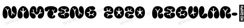 NamTeng 2020 Regular字体转换